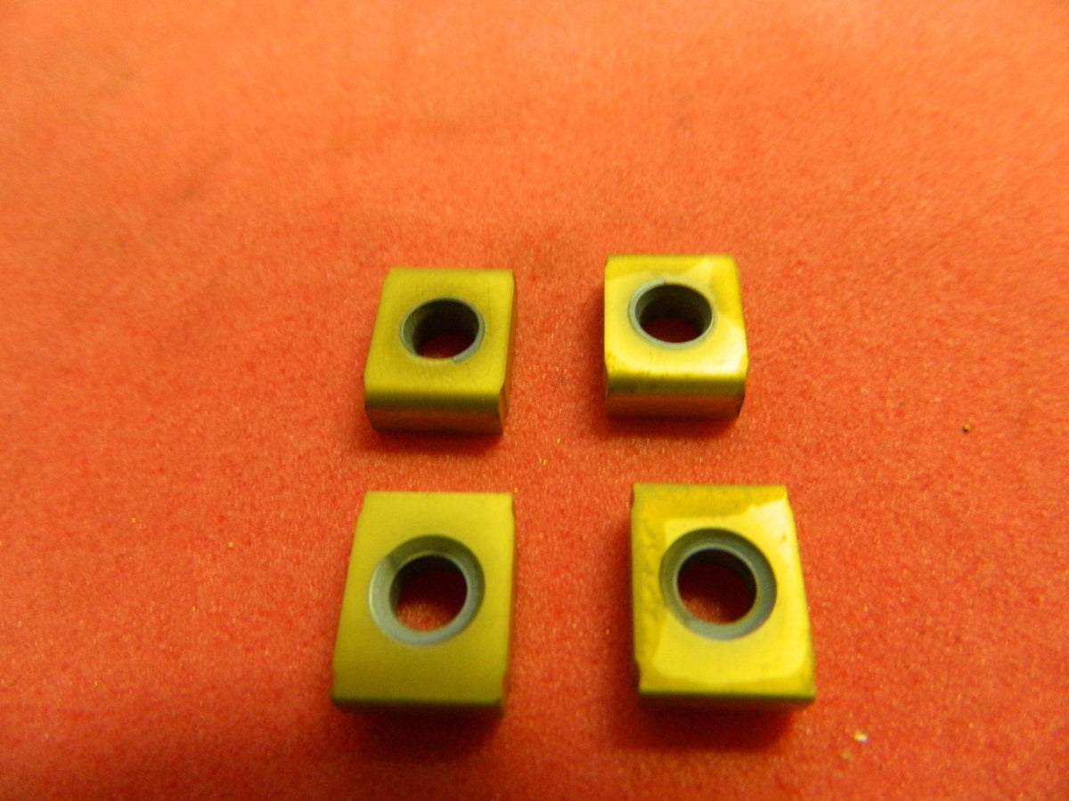 Hertel LNEU1240R16SGP HP225M Carbide TiN Milling Inserts Qty. 4 #4060246