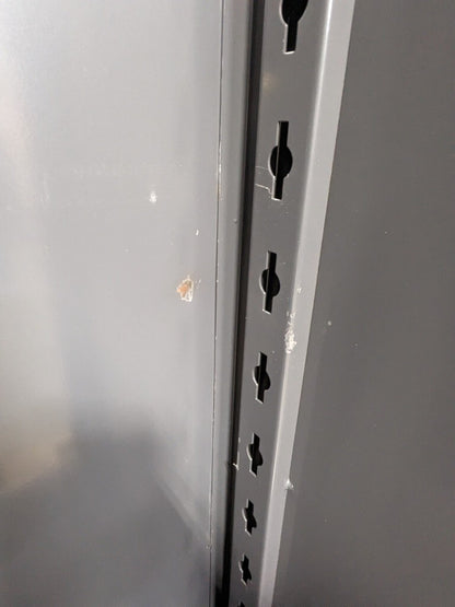 Hallowell Steel Storage Cabinet w/ Locking Handle 78" x 36" x 24" Scratch N Dent