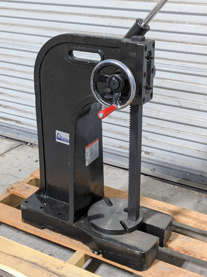 Gibraltar Heavy Duty Arbor Press 3 Ton Max. Pressure 12" Stroke 1-1/4" Ram