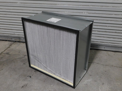 Koch HEPA Air Filter 99.97% Efficiency 24" H x 24" W 11-1/2" D H66A2X1 DAMAGE