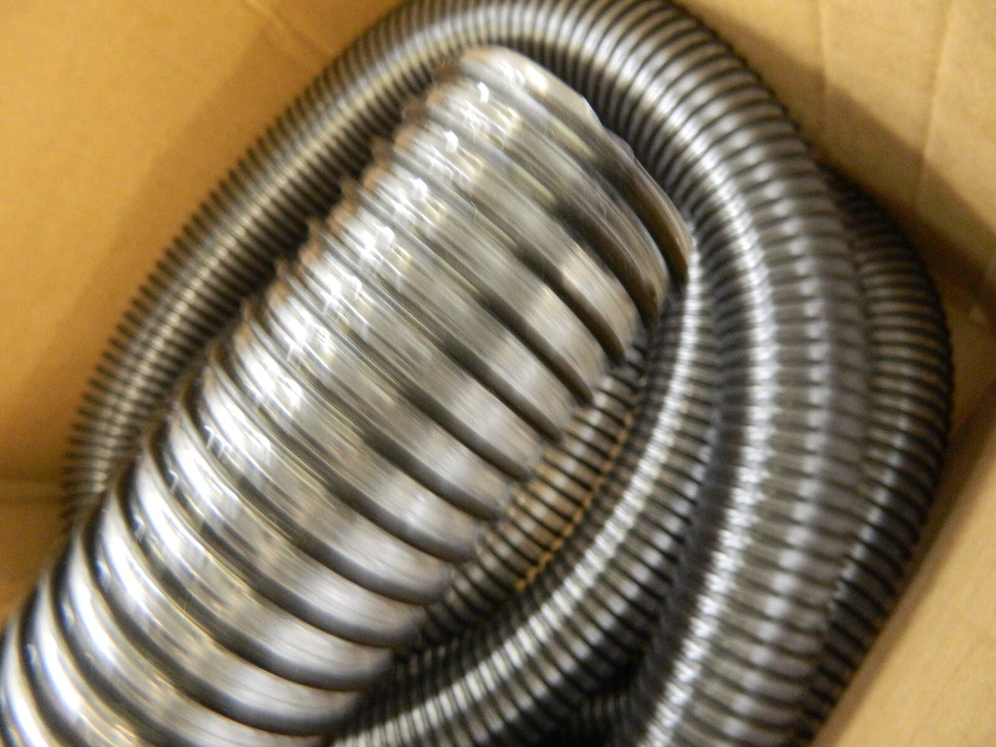 25 Ft. Vacuum Duct Hose PVC 2 ID, 25 Hg Vac Rating 26 psi