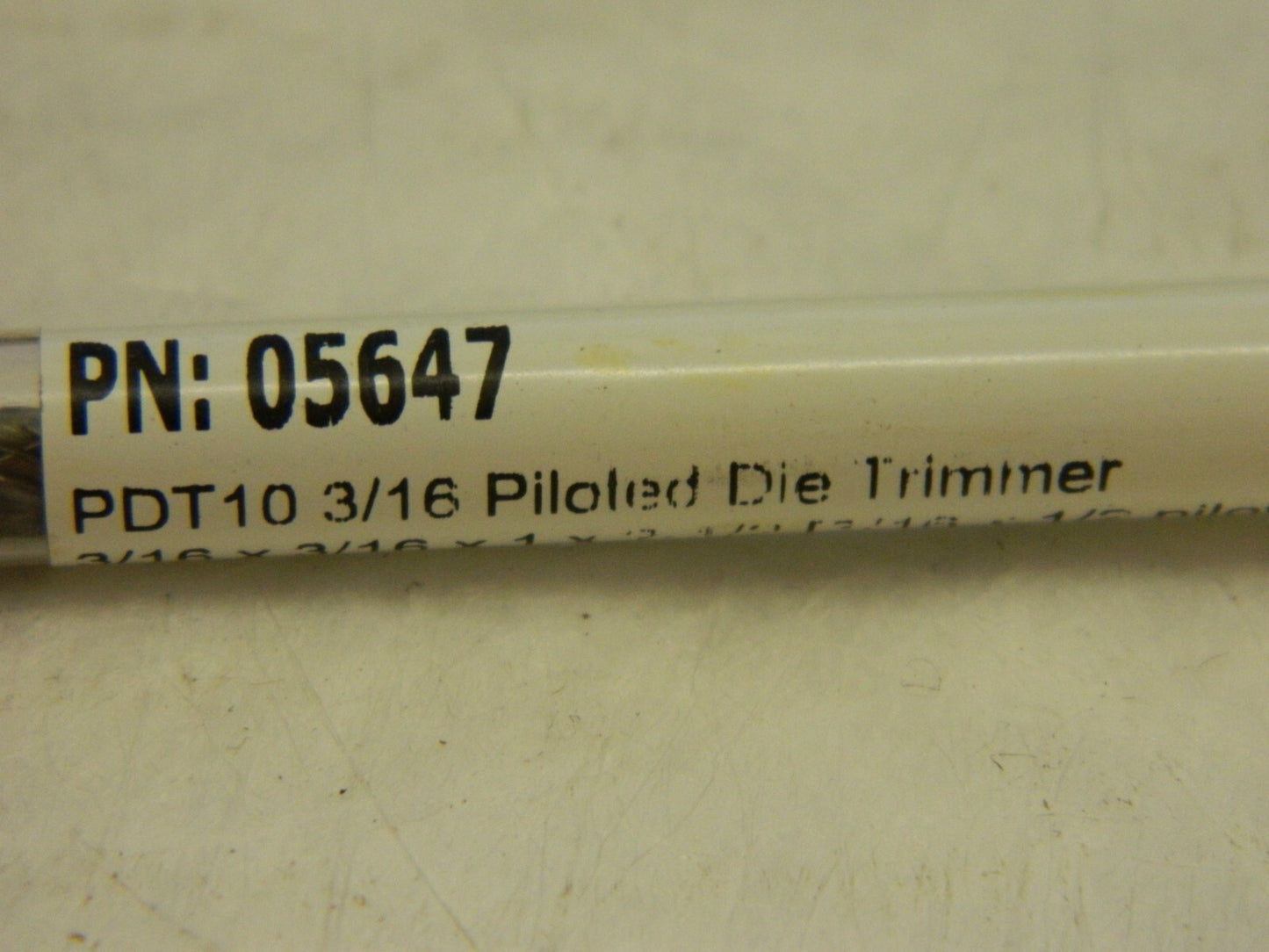 Imco pdt10 3/16 piloted die trimmer 05647