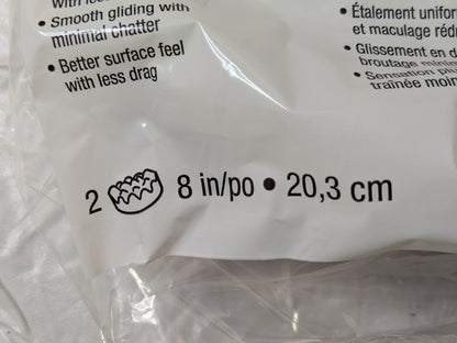 3M Foam Polishing Pads 05725 Single Sided Flat Backed 8" QTY 2 7000000484