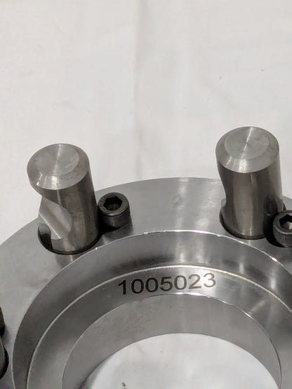 Pratt Lathe Chuck Adapter Back Plate 10" Chuck for Self-Centering Chucks 1005023