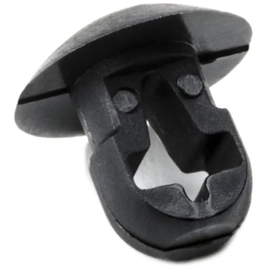 HellermannTyton Push-Button Cable Tie Mount, .25" Hole Dia Pack of 1000 PBM0M4