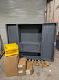 Durham Heavy Duty Storage Cabinet w/ Bins 4-Drawer 1-Shelf 72" H x 48" W x 24" D