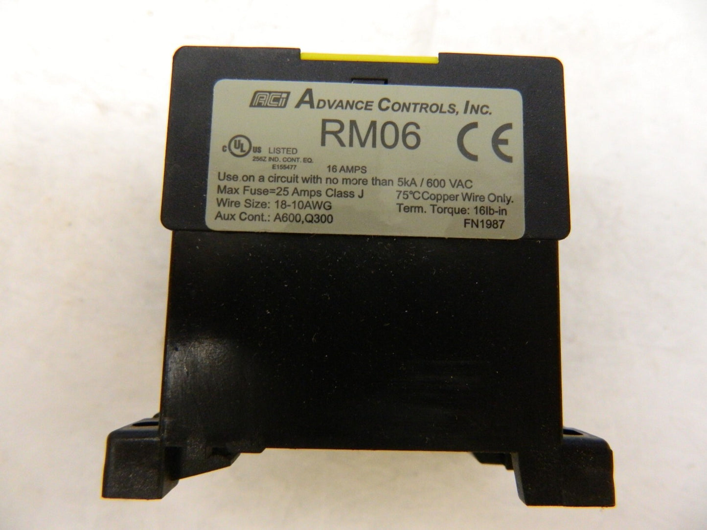 ACI 4 Pole, 2NC/2NO, 460 VAC Control Relay 132999