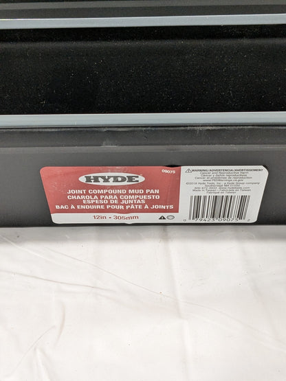 Hyde Tools 12" Mud Hawk/Pan for Drywall/Plaster Repair (Box of 5) 09075