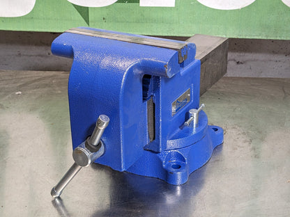 Gibraltar Bench Vise w/ Swivel Base 8" Jaw Width 8" Opening Capacity