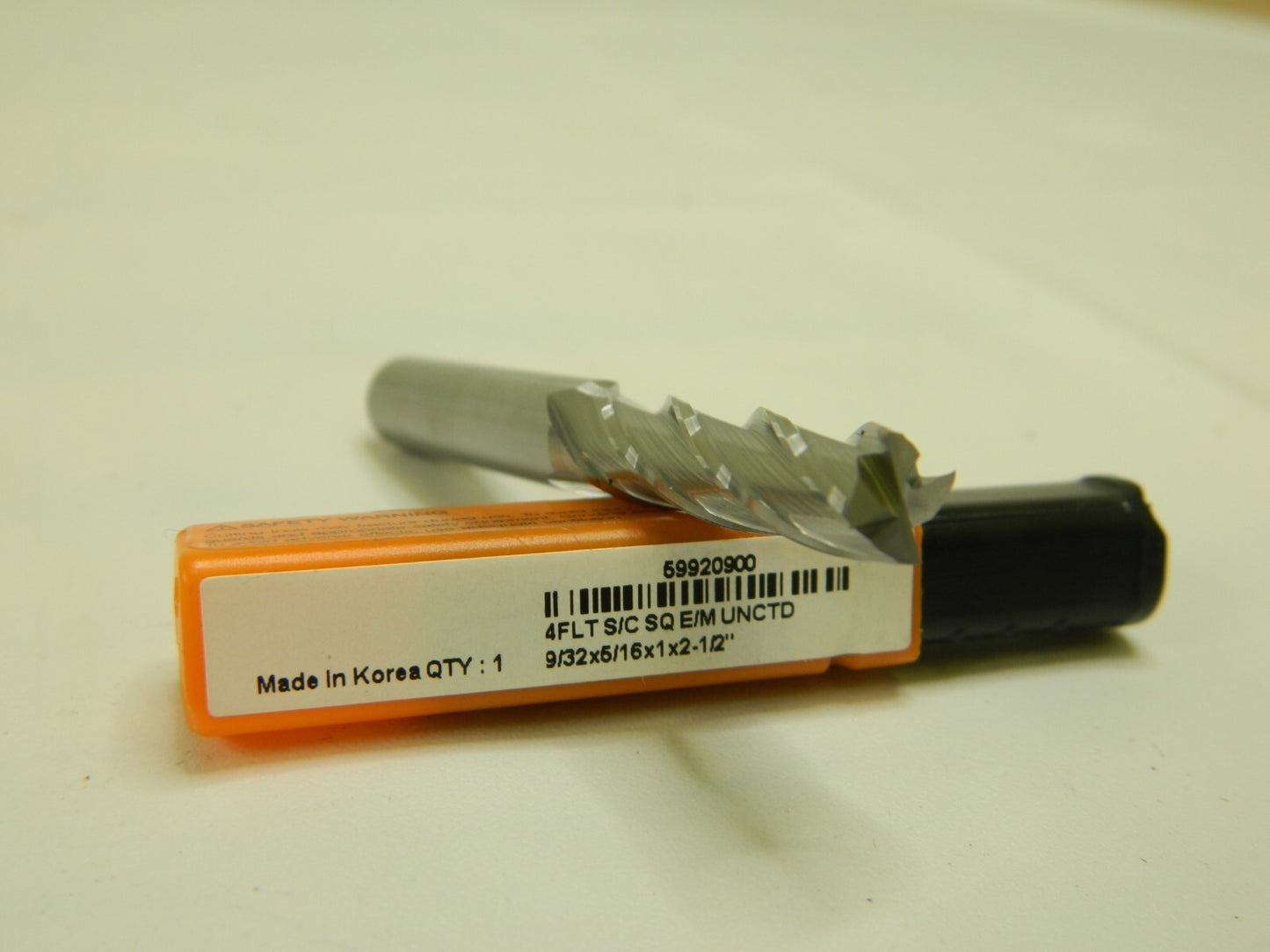 Hertel SC Sq End Mill 9/32"Dia 1"LOC 5/16"Shk Dia, 2-1/2"OAL