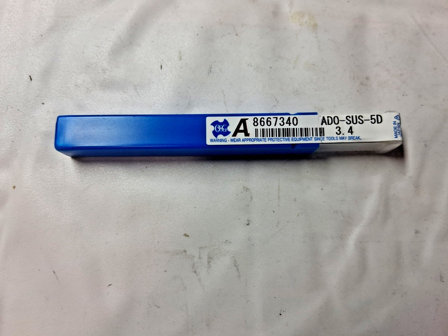 OSG Carbide Jobber Length Drill Bits 3.40 mm (0.1339) Dia 140 deg 8667340