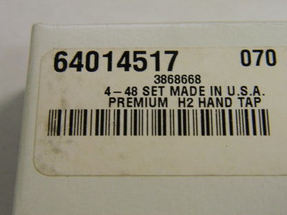 Professional Hand Tap 4-48 H2 3FL Premium Bottoming #3868668 - 1 Lot of 6
