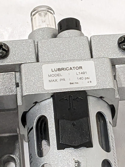 PRO-SOURCE 3 Pc. FRL Combination Unit: 1/4 NPT, Intermediate 1630002550PRO