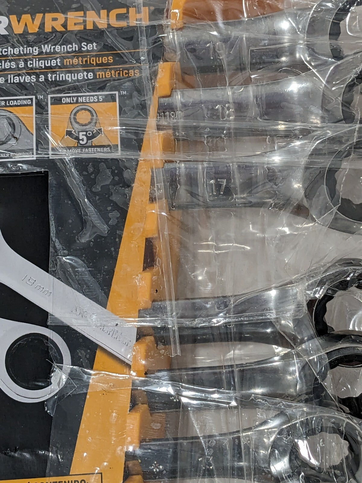 GEARWRENCH Combination Wrench Set: 11 Pc, 8 mm - 19 mm 9412 INCOMPLETE