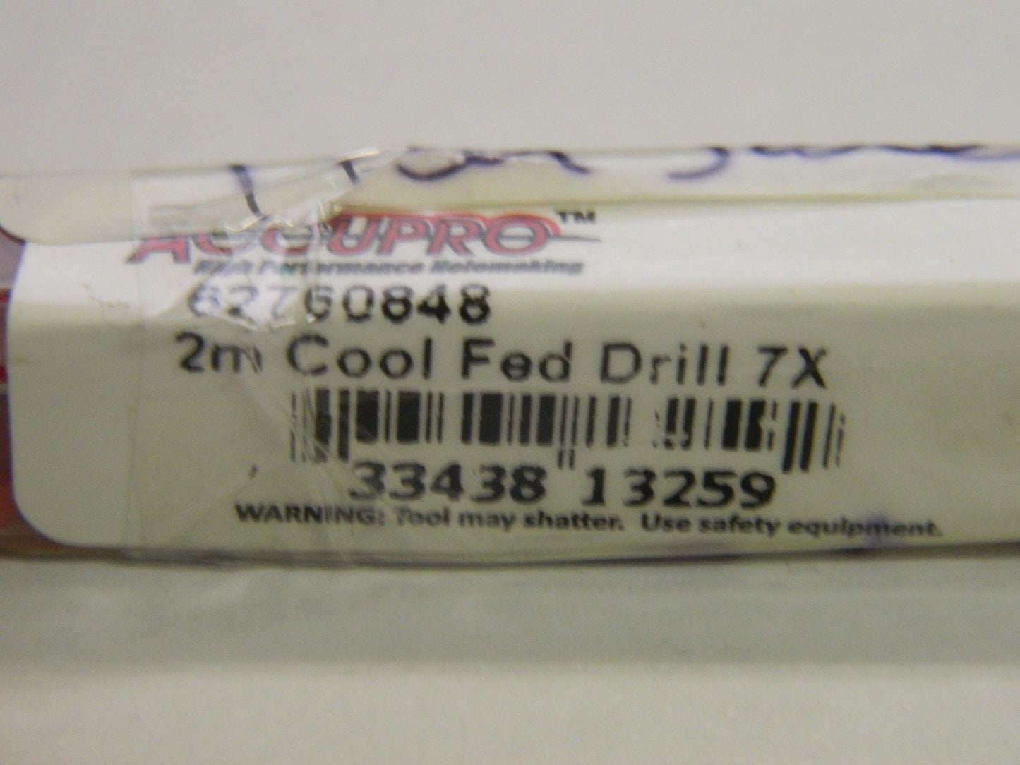 Accupro 0.0787" Inch Spiral Type Flute Carbide Taper Length Drill Bit 62760848