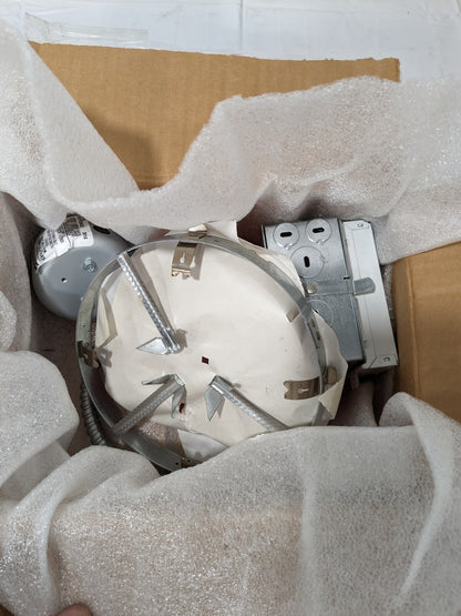 LIGHTOLIER Non-IC Housing, Frame-In Kit, Compact Fluorescent, 6-3/4" 1101FR2642U