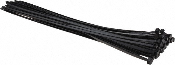 Thomas &amp; Betts Black Nylon Standard Cable Ties QTY50 24" Long L-24-175-