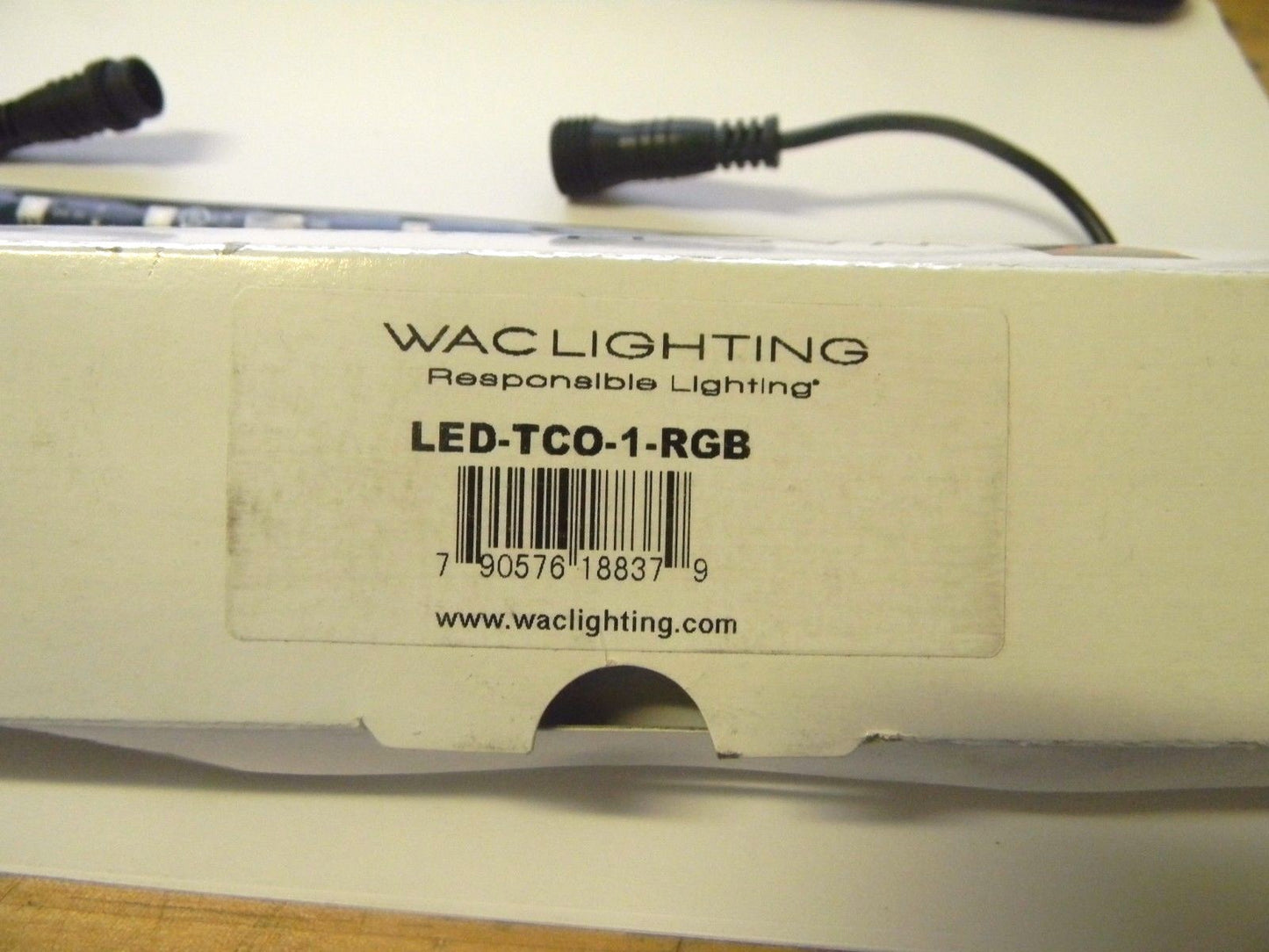 WAC Lighting Led-to24-1-wt White 12" Length Color Changing Led Outdoor Wet