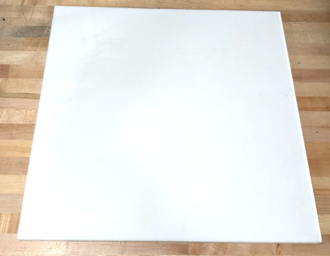 USA INDUSTRIALS  Polypropylene Sheet  3/4" x 24" x 24"  White  BULK-PS-PP-591