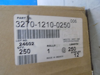 Eaton 240 FT  SL Polyamide Tube 0.566" ID x 3/4" OD 0.092" WT 3270-1210-0250