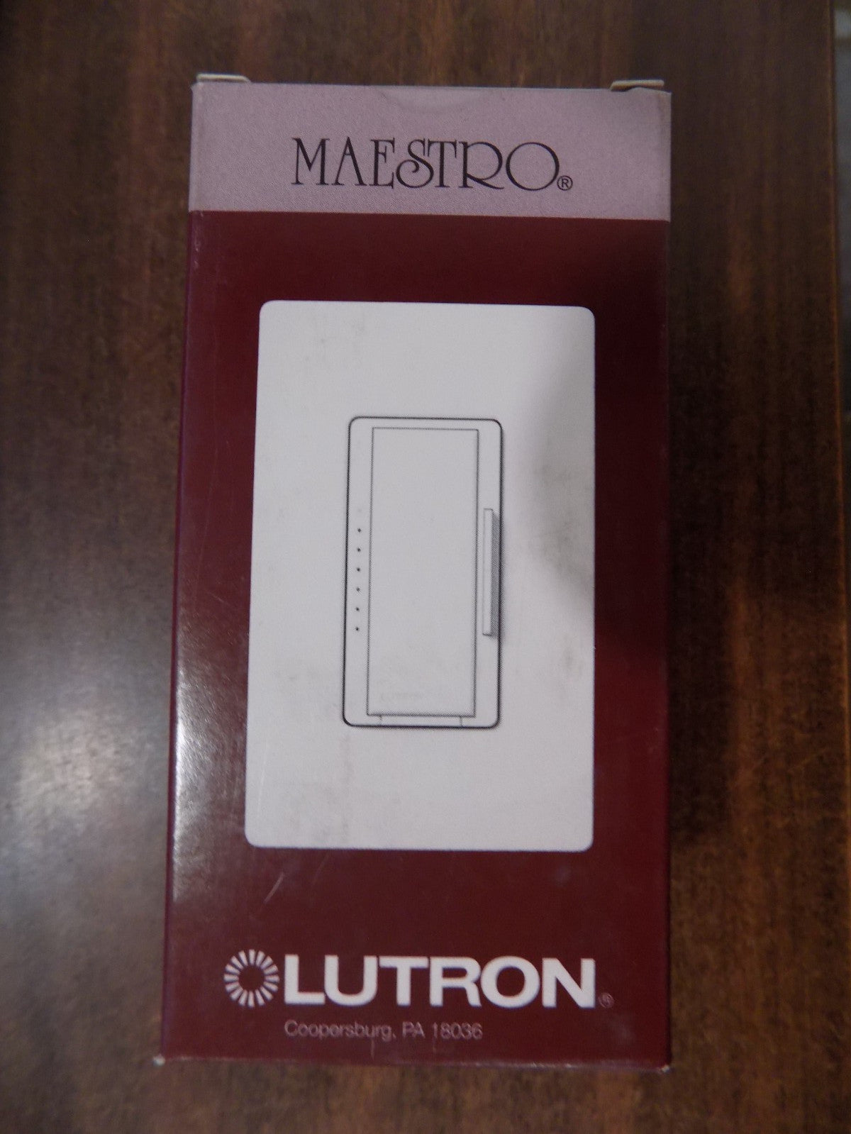 Lutron MA-1000-AL Maestro 1000W Incandescent / Halogen Dimmer Almond