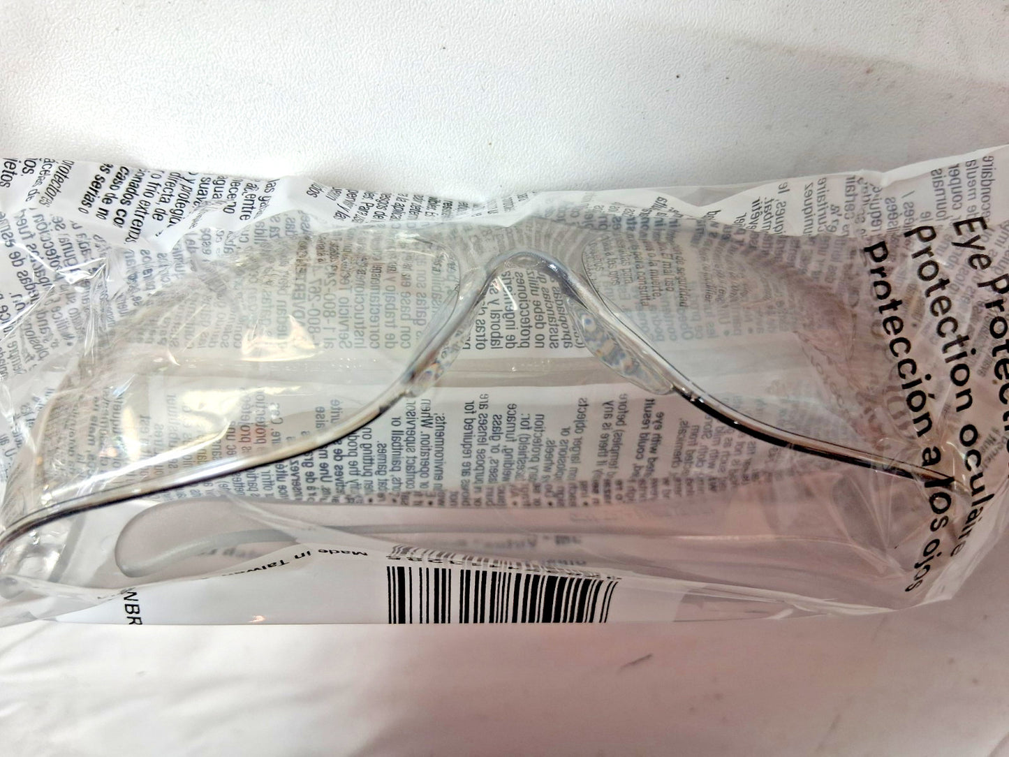 3M Scratch-Resistant Safety Glasses Polycarbonate Clear Lenses QTY10 7100123356