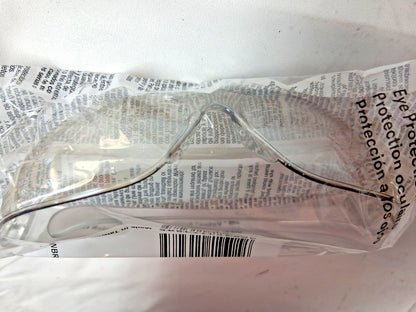 3M Scratch-Resistant Safety Glasses Polycarbonate Clear Lenses QTY10 7100123356