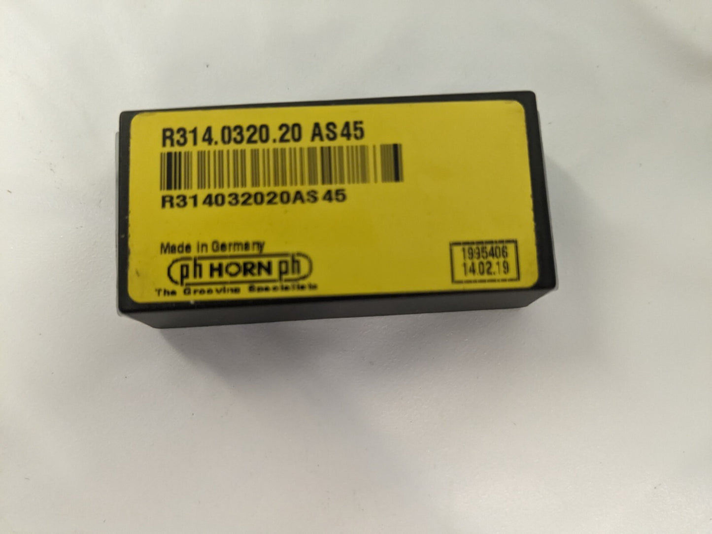 HORN Milling Insert: AS45, Solid Carbide qty 2 R314032020AS45