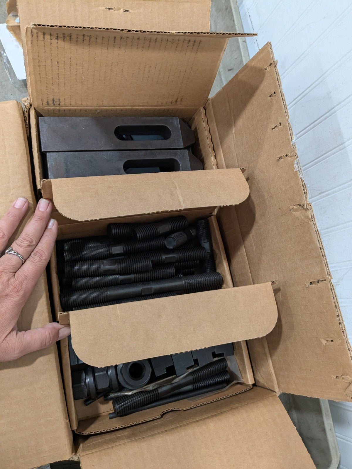 Gibraltar Fixture Clamp Step Block & Clamp Set: 50 Pc 20217G NO HOLDERS