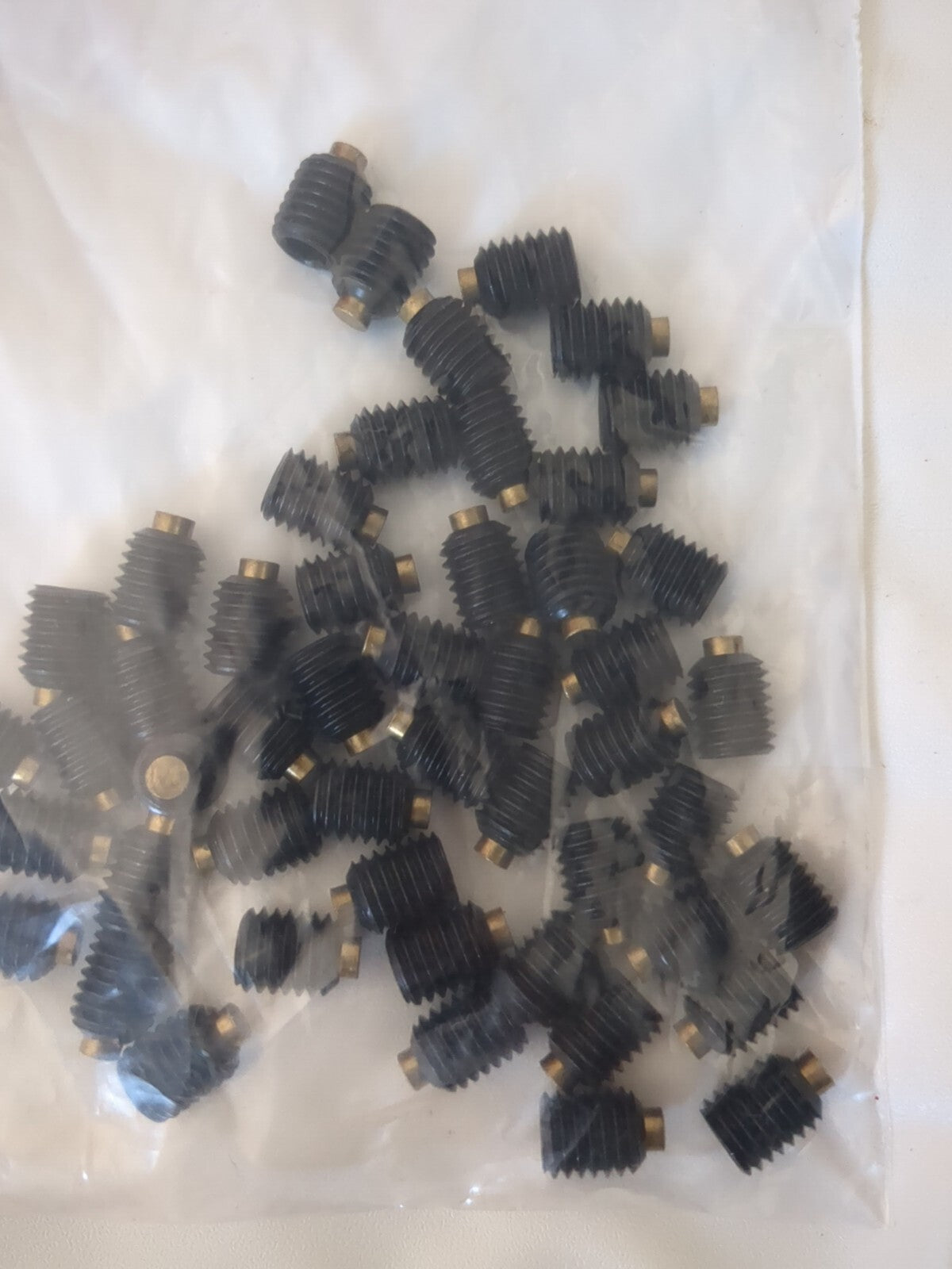 50pc Set Screw M10 12.00mmLength UnderHead SoftTipPoint AlloySteel Grade8 BT-M10