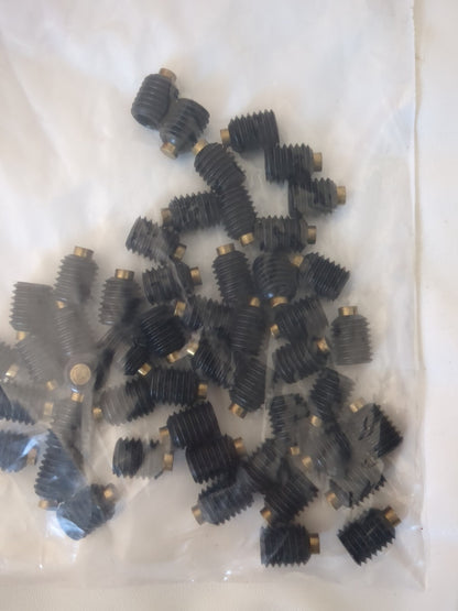50pc Set Screw M10 12.00mmLength UnderHead SoftTipPoint AlloySteel Grade8 BT-M10