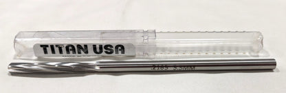 TITAN USA - Cobalt Spiral 6 Flute Reamer 0.2165"Dia (5.5mm) 5" OAL  TR96808