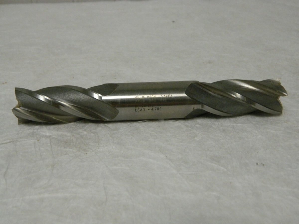 Melin Tool Coated Cobalt Double End Mill 22mm x 7/8" 4 FL DD-28M22