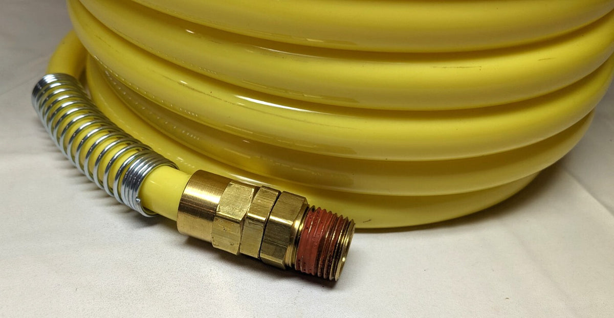 COILHOSE PNEUMATICS Coiled 1/2" Hose  25' Long  N12-25B
