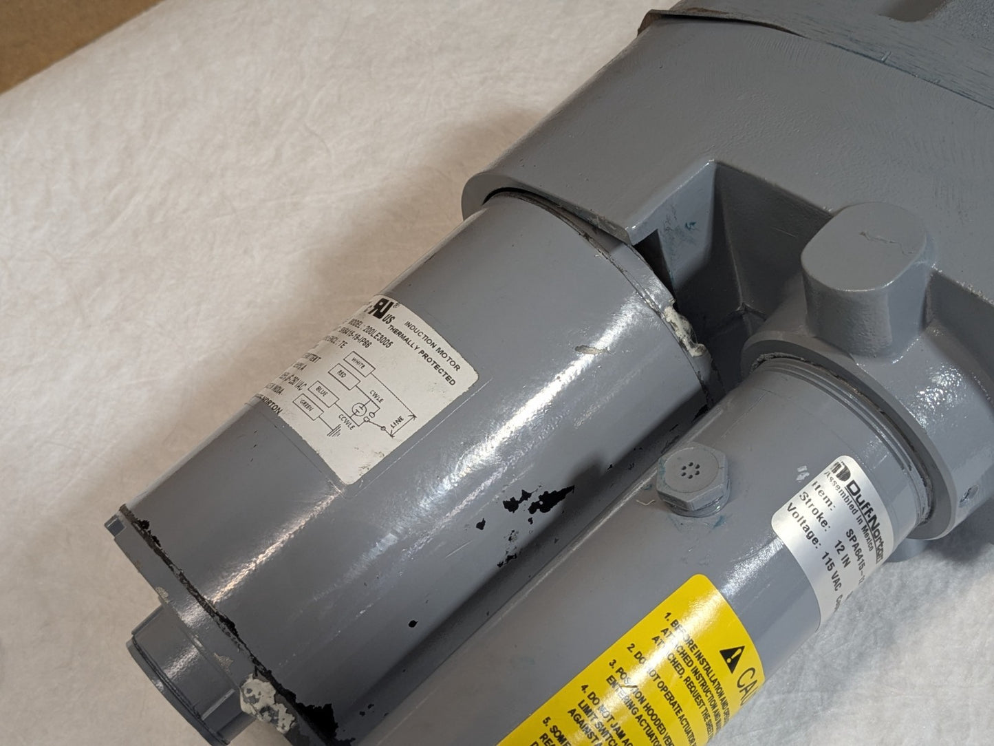 Duff Norton Electromechanical Linear Actuator SPA6415-12 Parts / Repair