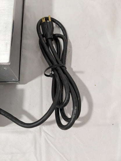 WAAGE Hot Plate 12" Long x 12 Wide x 6" High, 115 Volt 1212-5-1 DAMAGED KNOB