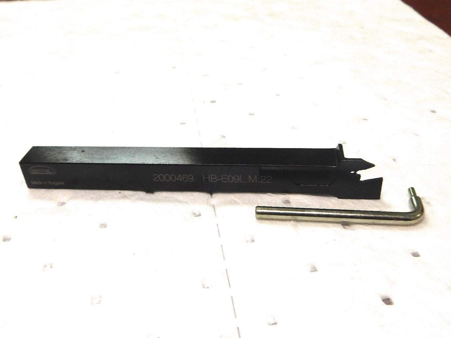 Hertel Indexible Cutoff Toolholder 1.18 DOC 9/16Wx 0.563H Shank LH 2000469