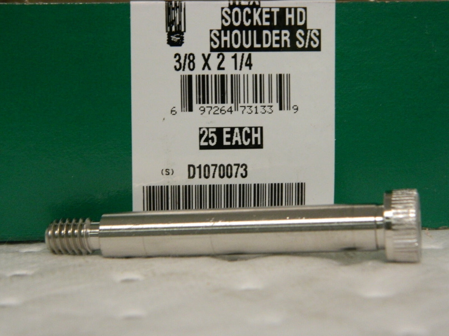 PRO Hex Socket Shoulder Screw 3/8" x 2-1/4" 5/16-18 UNC QTY 25 73133