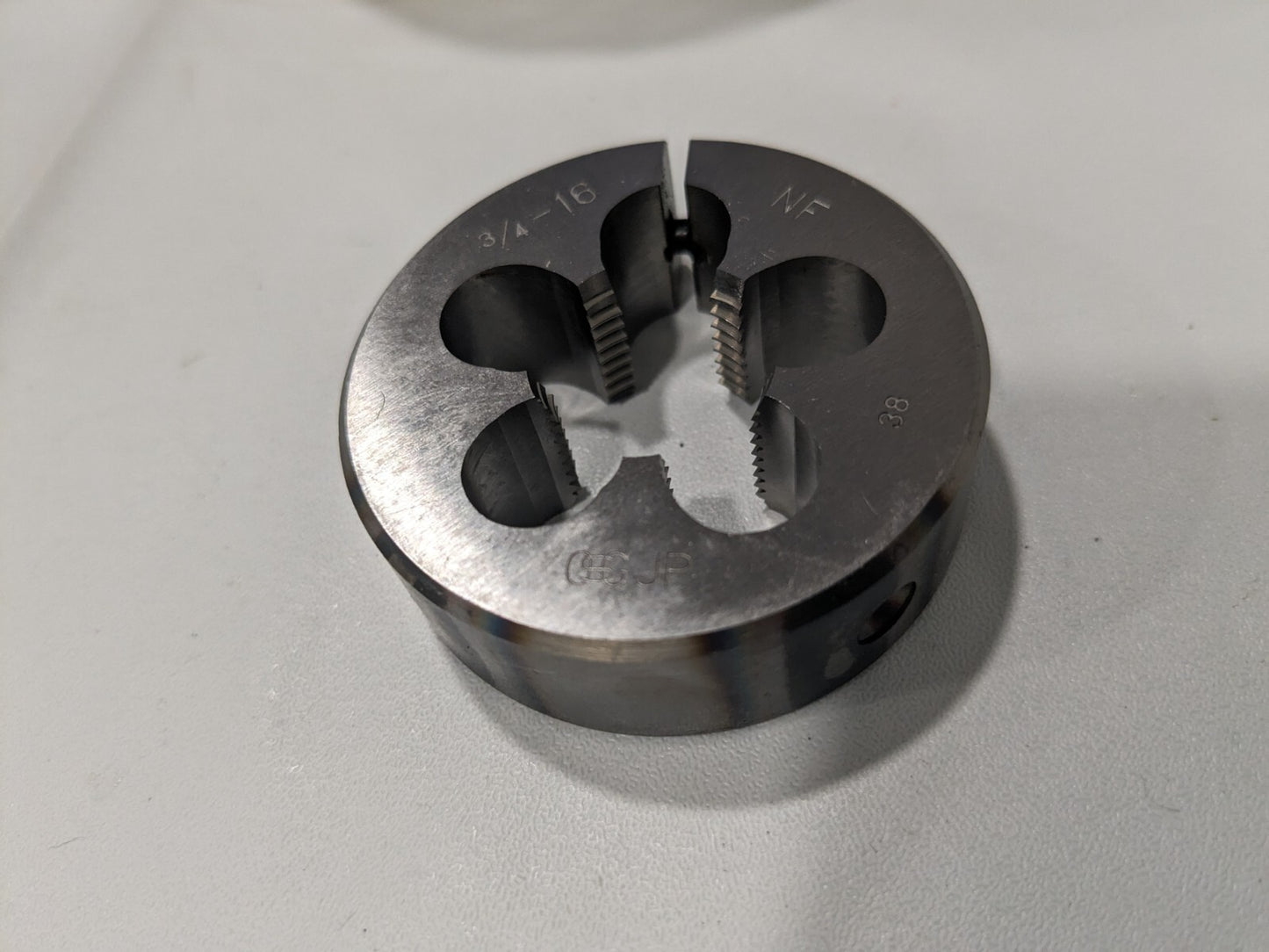 OSG Round Die: 3/4-16, 2" OD, High Speed Steel 2712100