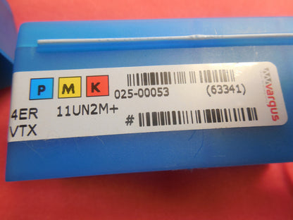 Vargus 4ER External RH 11 UN Laydown Threading Inserts Qty. 10 63341