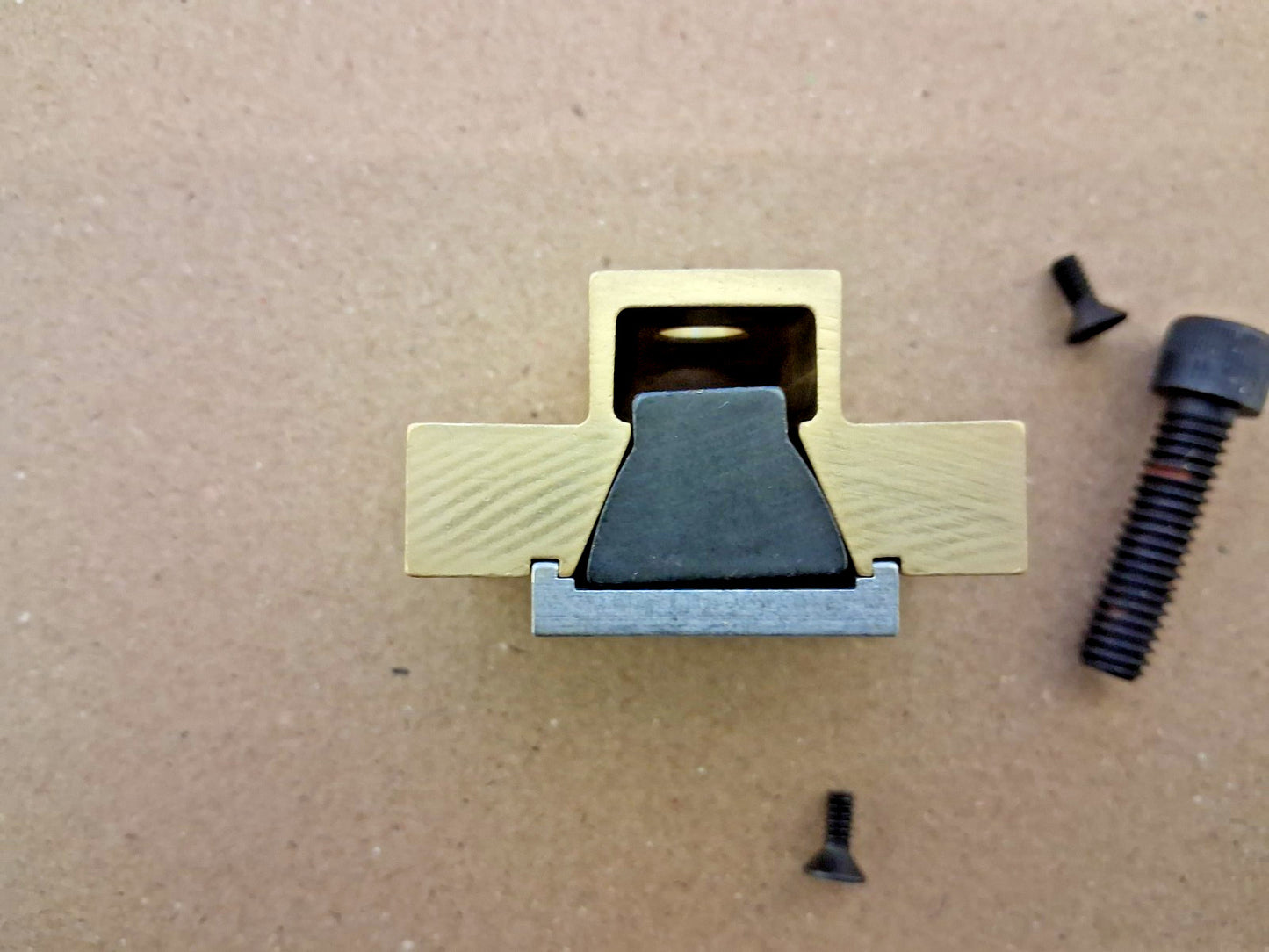 Mitee-Bite Single T-Slot Machinable Wedge Clamp 2,000lb Holding Force 60100