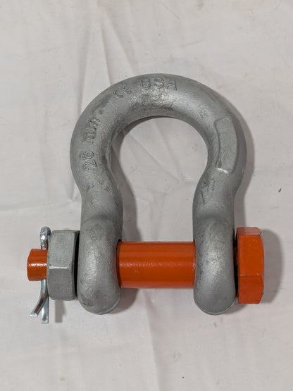 CM Anchor Shackle: Screw Pin, 25000 Working Load Limit M654AG