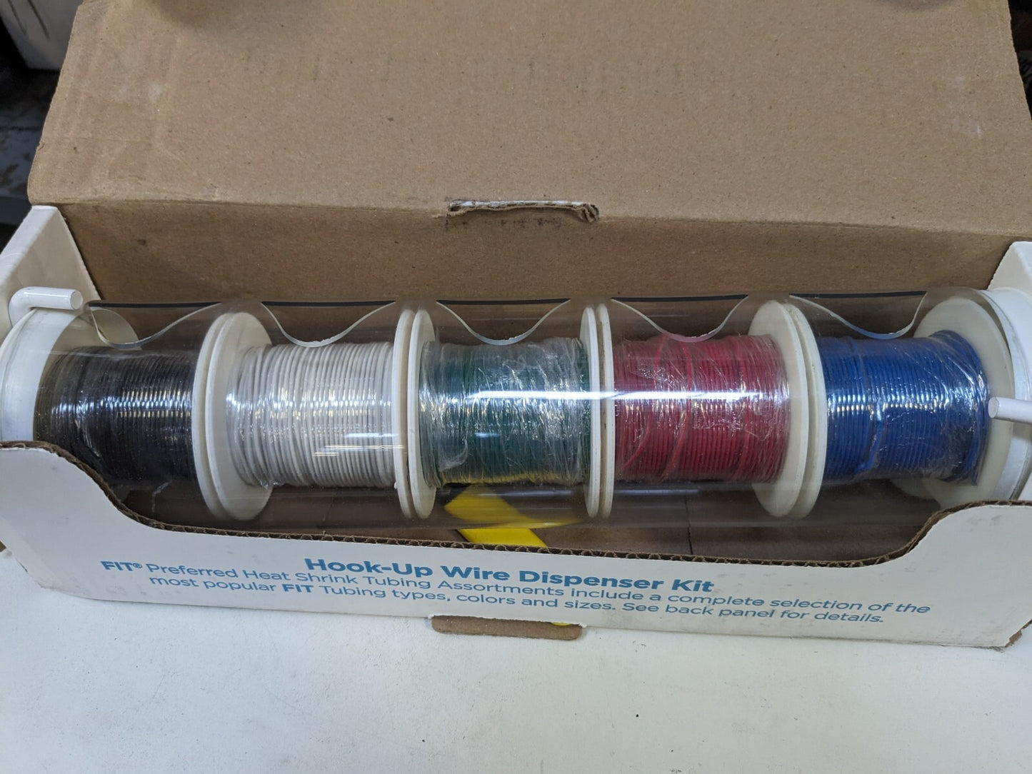 Alpha Wire 24 AWG, 7 Strand, 500' OAL, Hook Up Wire HUKIT30 NC032