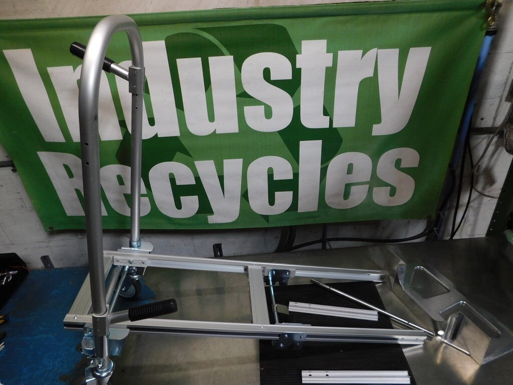 VESTIL Hand Truck: 20-1/2" Wide, 19" Deep PARTS/REPAIR/INCOMPLETE  ALUM-CONV