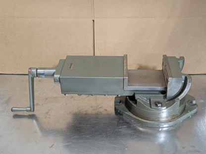 Gibraltar 2-Axis Angle Precision Machine Vise w/ Swivel Base 6" Jaw Width
