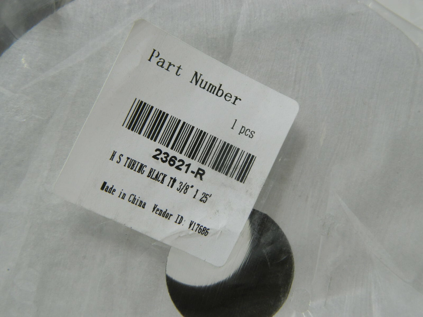 PRO 3/8" Heat Shrink Electrical Tubing Black 25' Long Qty 2 Rolls 2362