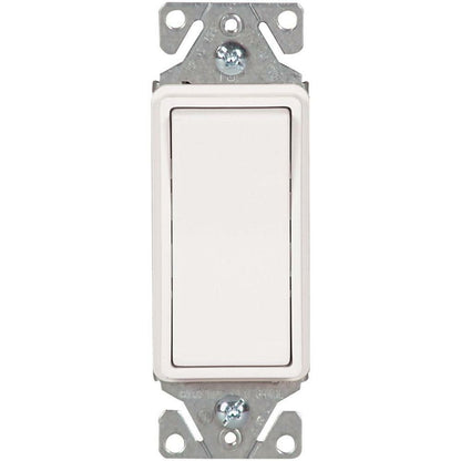 Cooper Rocker Wall Ivory Light Switch 1 Pole  20 Amp QTY 10 7622V-BOX