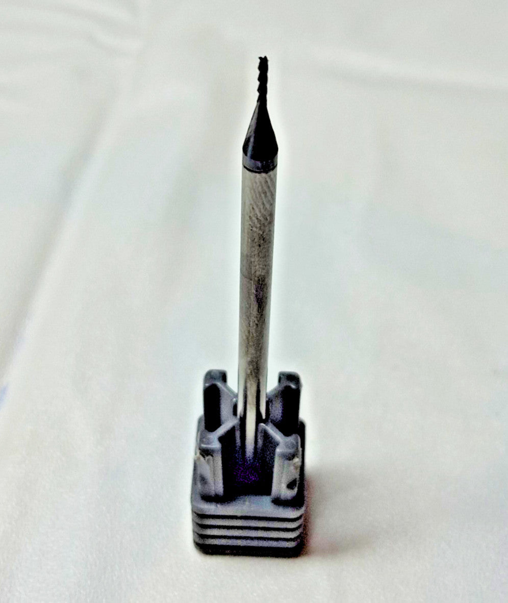 Microcut Carbide Shank 4FL Long Flute End Milll AlTin 0.035" LF5035
