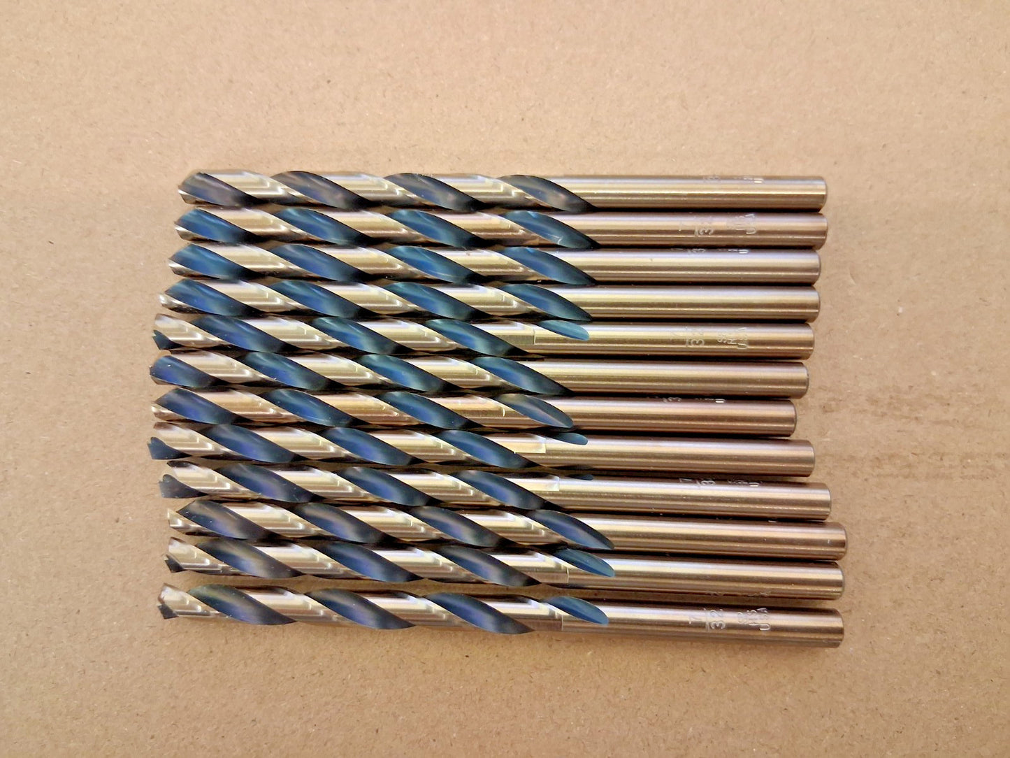 Pro HSS Jobber Length Drill Bits QTY12 7/32" Dia 135 Deg 05680