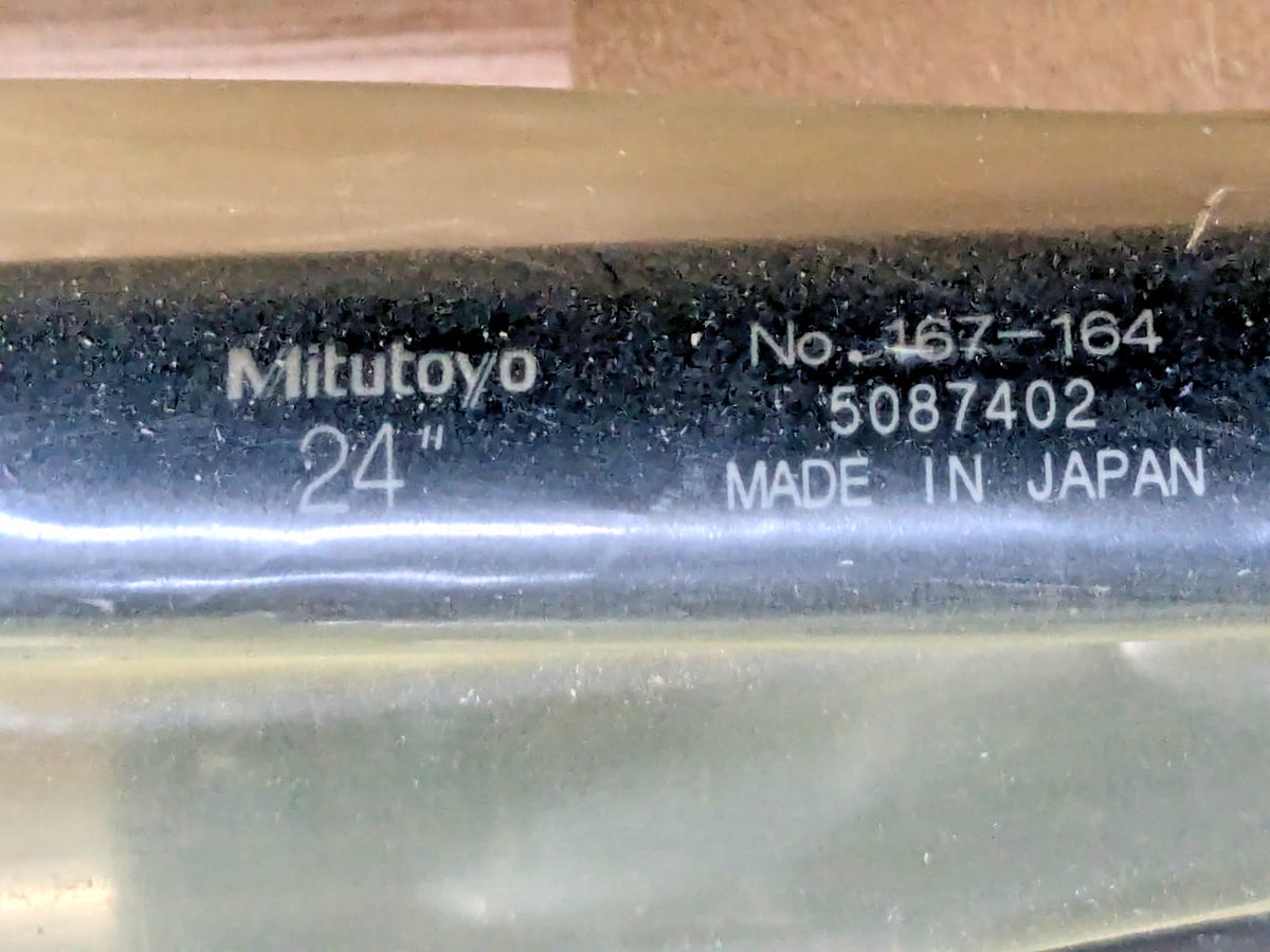 Mitutoyo Interchangeable Anvil Micrometer 24" to 30" Range 104-203